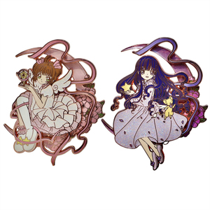 Broches Decorativos de Anime <span class=keywords><strong>Sakura</strong></span> <span class=keywords><strong>Cardcaptor</strong></span> para Ropa, Venta al Por Mayor - Product Image 2