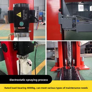 El Producto se Vende Bien en el Mercado, Es una Máquina Elevadora de Vehículos de Doble Cilindro Hidráulico de Doble Columna con Capacidad para 4000 kg - Product Image 4