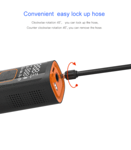 Bomba de aire eléctrica portátil recargable para exteriores, pantalla digital, se puede usar para Bola de bicicleta automotriz, bomba de aire inteligente