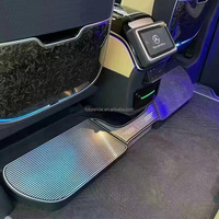 Boîte de rangement intégrée pour repose-pieds de la rangée centrale, style VIP, pour Mercedes Benz V260 Vito