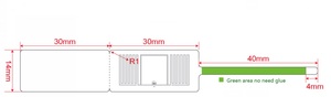 Etiquetas de joyería RFID de 860-960MHz, etiqueta adhesiva de papel UHF PP de larga distancia de lectura para gestión de inventario - Product Image 4