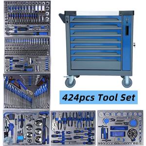 Hot Selling OEM Lockable 7 <strong>Drawers</strong> Heavy Duty Steel <strong>Workshop</strong> Tool Storage Cabinet Rolling Tool Chest Garage Tool Cart Trolley - Product Image 1