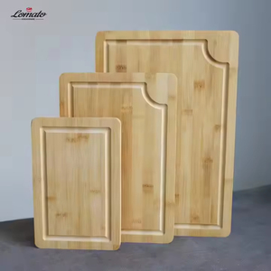<span class=keywords><strong>Planche</strong></span> à découper en bois (bambou, acacia, hêtre, noyer, olive, chêne, teck) avec poignée, personnalisable au laser, pour cuisine, vente en gros - Product Image 5