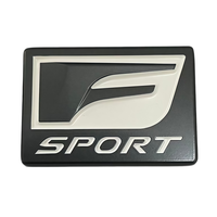 Nouvelle conception de plaque signalétique en aluminium anodisé, écologique et durable, pour voitures/ordinateurs/bagages