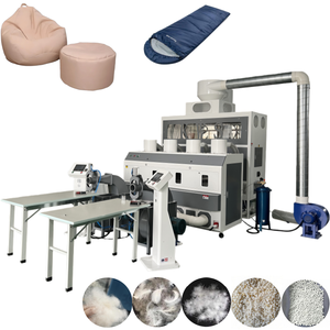 Machine de remplissage automatique de coussins de canapé / Machine de remplissage et de soufflage de fibres de coton en velours auto-aspirantes - Product Image 1