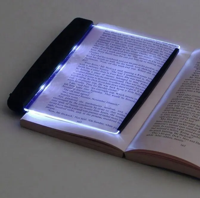 Flat Book Reading LED Light / Flat Panel LED Lighting Reading Lamp / LED Book Night Light