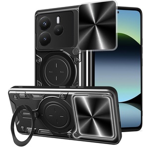 เคสฝาหลังเกราะป้องกันห่วงแม่เหล็กสำหรับ redmi Note 14 Pro Plus + 5g 12S Note13 13C 14C 12C Note 12 11 9A 9C A5 - Product Image 1