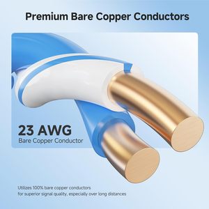 Cable Ethernet Cat6 para Exteriores Cable Matters de 10 Gbps, Resistente a los Rayos UV, 23AWG, 100 m, Cobre Sólido <span class=keywords><strong>UTP</strong></span>, 550 MHz, Resistente a la Intemperie - Product Image 4