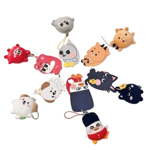 พวงกุญแจตุ๊กตานุ่มนิ่มสั่งทำได้พวงกุญแจตุ๊กตาเคป็อปตุ๊กตาผ้ากำมะหยี่ขนาดเล็กสำหรับตกแต่ง - Product Image 1