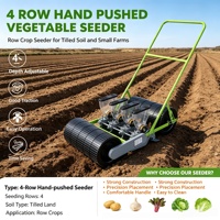 Machine à semer les graines de légumes à 4 rangs, pour carottes, oignons, maïs – Semoir agricole pour légumes, fourni directement par l'usine