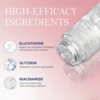 Acide hyaluronique PDRN, essence à particules sphériques à effet éclatant, ADN de saumon, soin de la peau coréen, anti-âge, réparation de la peau, raffermissant