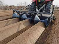 Sarcleuse à 2/3 rangs pour tracteurs, machine à former des sillons, sarcleuse rotative, sarcleuse à paillis en plastique