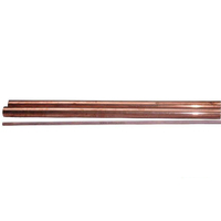 Barre ronde en cuivre de haute qualité C11000 C101, diamètre 2-90 mm, barre de cuivre dure, semi-dure, 99,9 % cuivre pur, cuivre rouge