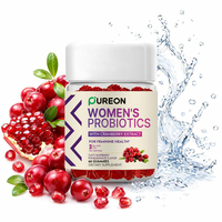 Gummies probiotiques pour femmes Pureon Private Label avec canneberge, gummies pour l'équilibre féminin, complément probiotique