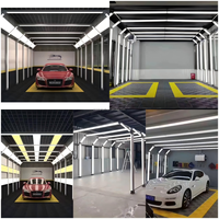 Éclairage LED haute luminosité IP54 6000K pour garage automobile, atelier, bureau/hôtel, éclairage moderne pour lavage de voiture, tunnel, OEM