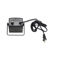 110V 4W MINI RGB yanıp sönen çakarlı lamba kapalı kullanım için ayarlanabilir flaş hızlı üç renk filtreleri