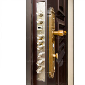 דלת כניסה לבית מפלדה נגד פריצות של Instime עם אפשרות למנעול חכם, פאנל עמיד בפני אש ומסגרת דלת משופרת נגד פריצה - Product Image 5