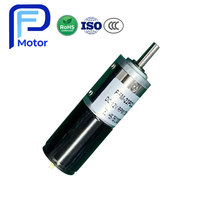 Moteur à engrenages CC miniature personnalisé 22 mm 6 V, bobinage sans noyau, 0,3 Nm, 200 tr/min, couple élevé, PFM-22P, micro-moteur à engrenages pour stores automatiques