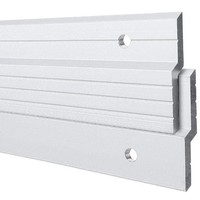 Supports en aluminium 6063 en forme de Z, en zigzag, pour l'affichage d'œuvres d'art, panneaux muraux, enseignes publicitaires