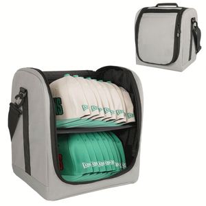 Hard <b>Hat</b> Travel Cases Crush Proof Cap Carrier for 20 <b>Hats</b> <b>Hat</b> Storage Organizer with Adjustable Shoulder Strap - Product Image 2