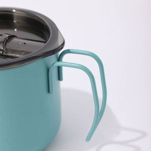 Mug de voyage isotherme en acier inoxydable de 400 ml (13 oz) pour sublimation, réutilisable, idéal pour le camping – Vente en gros - Product Image 3