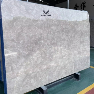 Vente chaude de marbre gris veiné poli pour table à manger, escaliers et décoration murale pour villa, appartement, hôtel - Product Image 1