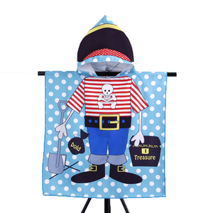 Poncho <span class=keywords><strong>de</strong></span> surf à capuche pour enfants, imprimé grenouille, avec sac en filet, <span class=keywords><strong>cape</strong></span> <span class=keywords><strong>de</strong></span> plage <span class=keywords><strong>de</strong></span> voyage en microfibre à séchage rapide, Fournisseur - Product Image 2
