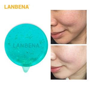 LANBENA <span class=keywords><strong>de</strong></span> árbol <span class=keywords><strong>de</strong></span> té <span class=keywords><strong>de</strong></span> oro <span class=keywords><strong>de</strong></span> 24K <span class=keywords><strong>de</strong></span> aceite <span class=keywords><strong>esencial</strong></span> ácido hialurónico facial jabón hecho a mano 3 piezas - Product Image 5