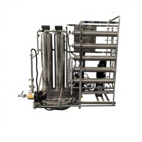 Système de purification d'eau électrique entièrement automatique 5 étapes 1000 LPH en acier inoxydable, contrôlé par application, équipement de filtration RO de haute qualité