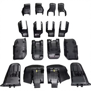 Juego Completo de 10 Cubiertas de Riel de Asiento para RS34 2008-2021, Plástico Negro - Product Image 1