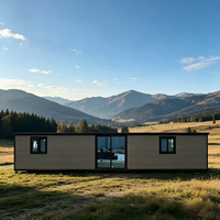 Casa Contenedor Expandible Prefabricada de Alta Calidad de 20 pies, 30 pies, 40 pies, Casa Modular Prefabricada de Lujo de 2, 3 y 4 Dormitorios, Precio de Fábrica