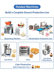 Machine à <span class=keywords><strong>gâteau</strong></span> à la crème fouettée MY Dough Aeration, mélangeur automatique continu pour guimauves - Product Image 3