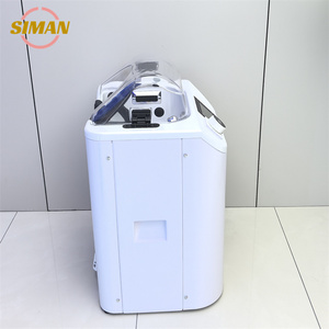 เครื่องสระ<span class=keywords><strong>ผม</strong></span>อัตโนมัติ Siman Luxury Modern Red Light Spa พร้อมไฟ LED อ่างแชมพูอัจฉริยะ  แบบเตียงเสริมพร้อมฟังก์ชั่นอบไอน้ำ สำหรับใช้ในร้านเสริมสวย - Product Image 3