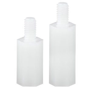 Entretoises hexagonales en nylon blanc métriques, filetage simple M2 M3 M5, mâle-femelle, entretoises hexagonales en plastique de qualité supérieure pour la vente en gros - Product Image 5