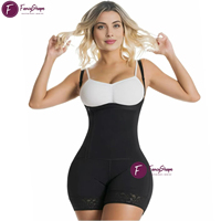Gaine sculptante taille haute à compression élastique, effet ventre plat, rehausseur de hanches, maintien ferme