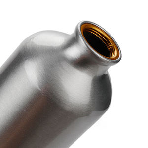 Bouteille d'eau sportive en aluminium blanc en stock en Espagne, prête pour impression personnalisée par transfert thermique, vente en gros, livraison rapide - Product Image 4