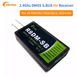 CORONA R8DM-SB 2.4Ghz <span class=keywords><strong>DMSS</strong></span> S.BUS HV ตัวรับสัญญาณ 8 ช่องสัญญาณ ใช้งานร่วมกับรีโมทคอนโทรล JR XG7 XG8 XG14 - Product Image 3