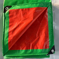 Bâche en tissu PE imperméable personnalisée pour usage industriel, construction et couvertures extérieures
