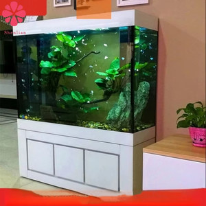 대형 어항 전문 유리 제조업체 맞춤형 수족관 가을 홈 데코레이션 사각형 - Product Image 3