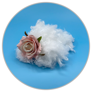 <span class=keywords><strong>Fibre</strong></span> synthétique de type duvet 0.7D/0.9D/1.2D en <span class=keywords><strong>polyester</strong></span> siliconé pour oreillers, couettes et vestes - Product Image 1