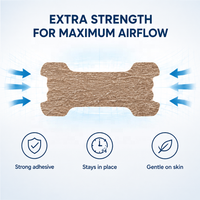 Bandes nasales extra-fortes pour soulager la congestion nasale, améliorer le sommeil, solution contre le ronflement, fournisseur en gros OEM ODM, certifié CE