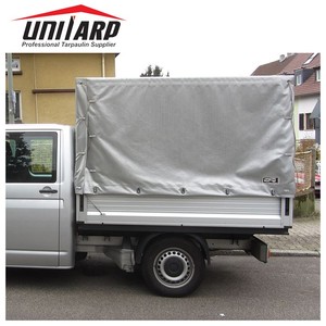 100% bâches étanches bâches plates de camion en PVC de qualité pour les couvertures de <span class=keywords><strong>remorque</strong></span> de grain de cargaison de benne - Product Image 5