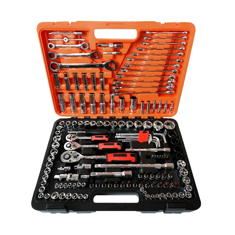 Super Complete Repair Tool Set 150 In 1 Socket Wrench Combination Open End Wrench Professional Car Repair Set