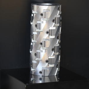 Spiral Flat Milling Cutter, <strong>Machining</strong>, Woodworking Milling Cutter, Carbide Inserts Replaceable. - Product Image 2