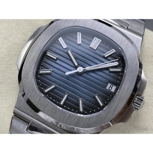 Montre mécanique étanche de qualité supérieure, 40 mm, mouvement d'usine, cadran noir texturé, montre de plongée - Product Image 4