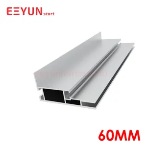 Fabrikant Aanpassen Seg Led Backlit 60Mm 6063 6061 Extrusie Aluminium Frame Voor Stof Textiel Lightbox