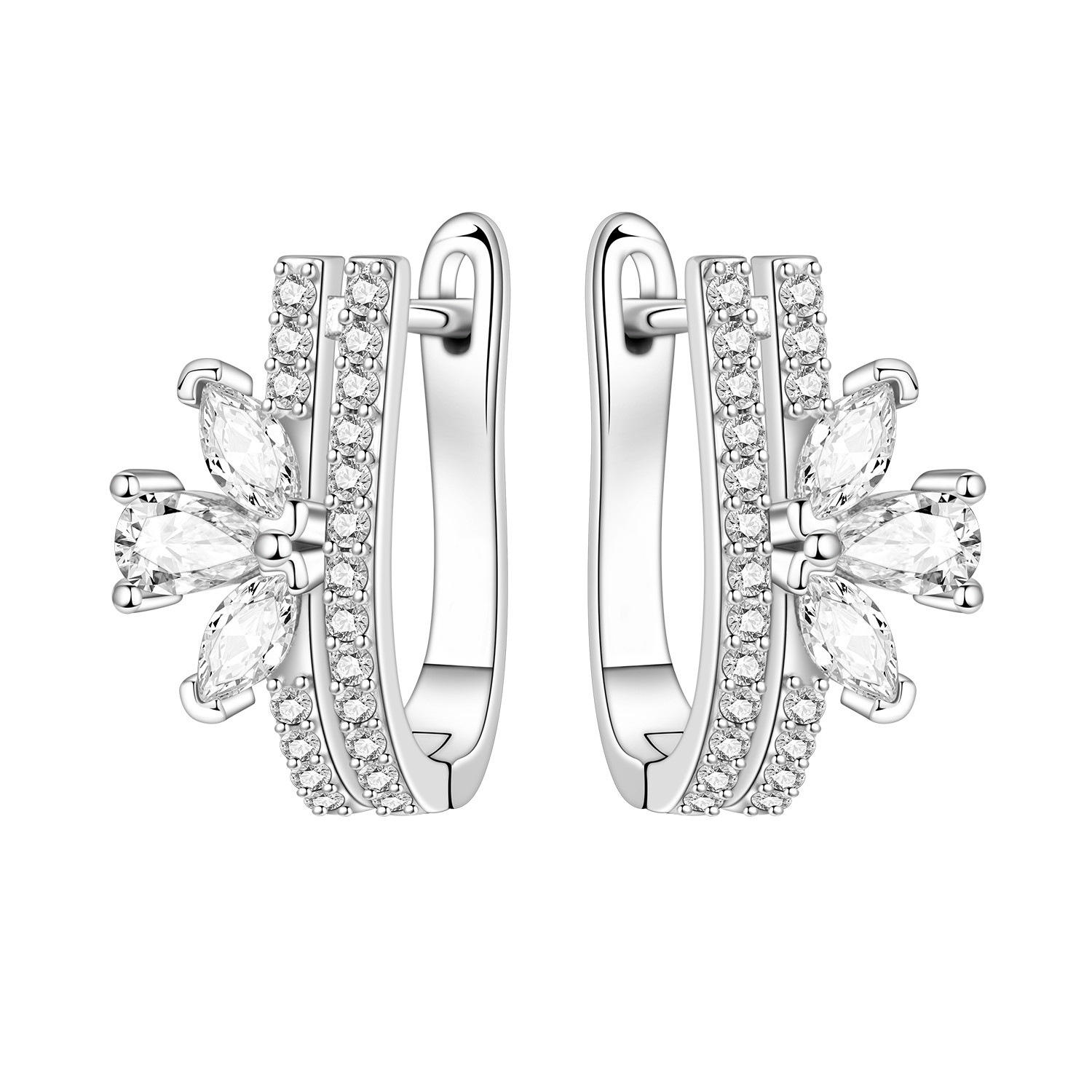 Boucles d'oreilles fleurs délicates 4175