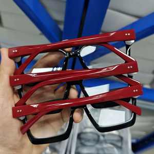 Bingkai Kacamata Asetat Tebal yang Stylish, Tahan Lama dan Trendi, Gaya ZEELOOL, Obral Stok, Diskon Promosi, Asetat Tebal Berkualitas Tinggi - Product Image 6