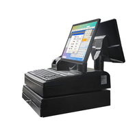 Système de caisse enregistreuse RUINAI RN-A141, machine tout-en-un, clavier, tiroir-caisse, écran 14,1 pouces, Wi-Fi 6, système d'exploitation Windows/Android