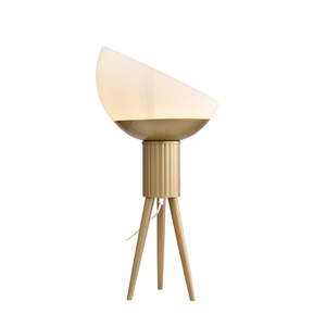 Lámpara de mesa minimalista moderna, luz cálida LED E27, lámpara de escritorio para dormitorio, sala de estar - Product Image 5
